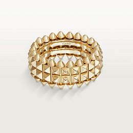 bague clash cartier or jaune